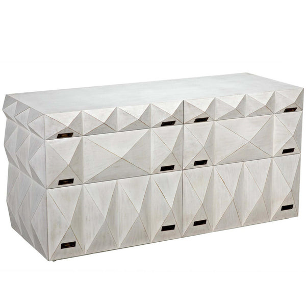 home fashion Allegra Dresser White Wash