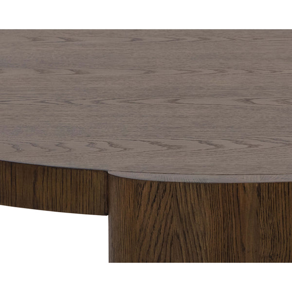 Home Fashion Alouette Coffee Table Dark Brown