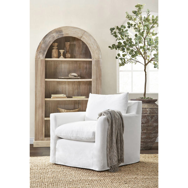 Home Fashion Alta Arch Bookcase Antique White