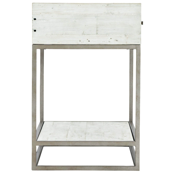 Home Fashion Alvar Nightstand White