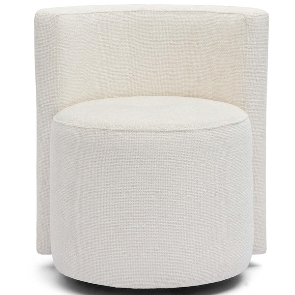 Home Fashion Alyssa Rolling Desk Chair Cream