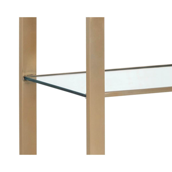 Home Fashion Ambretta Large Bookcase Gold