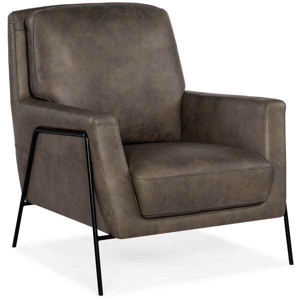 home fashion Amette Leather Chair Ankur Meteor