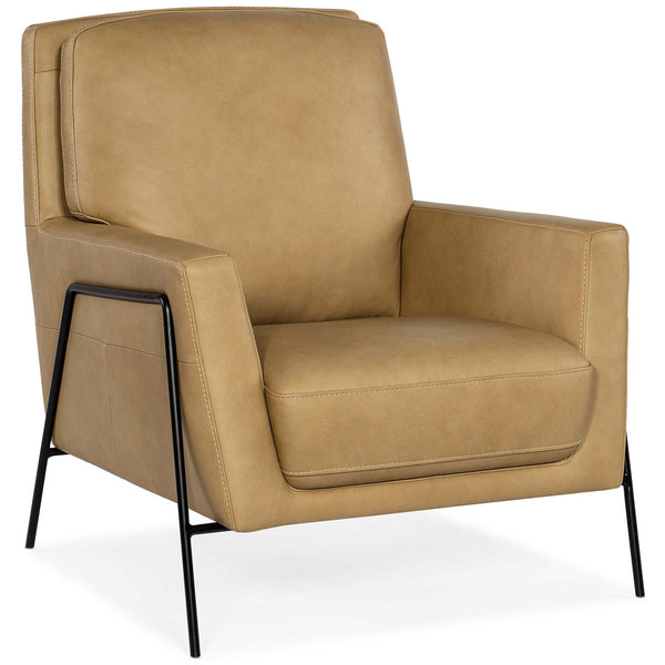 home fashion Amette Leather Chair Ankur Sand