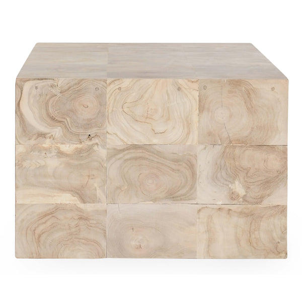 Home Fashion Anders Coffee Table Cream Wash