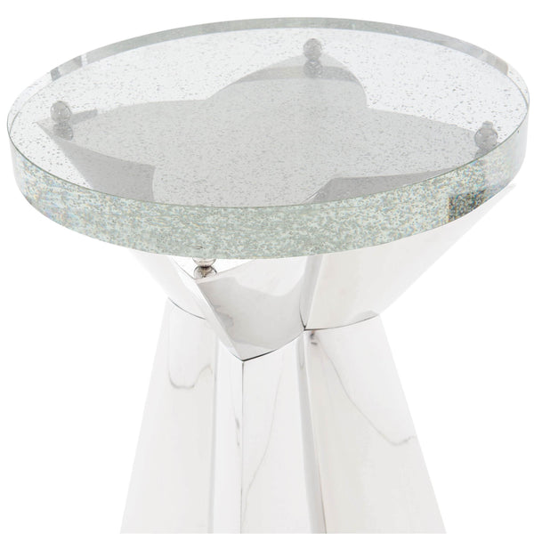 Home Fashion Anika Round Chairside Table