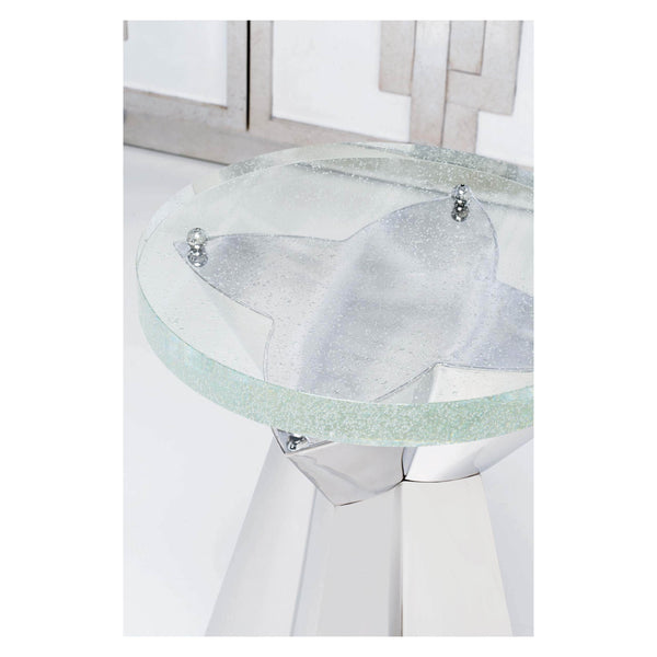 Home Fashion Anika Round Chairside Table