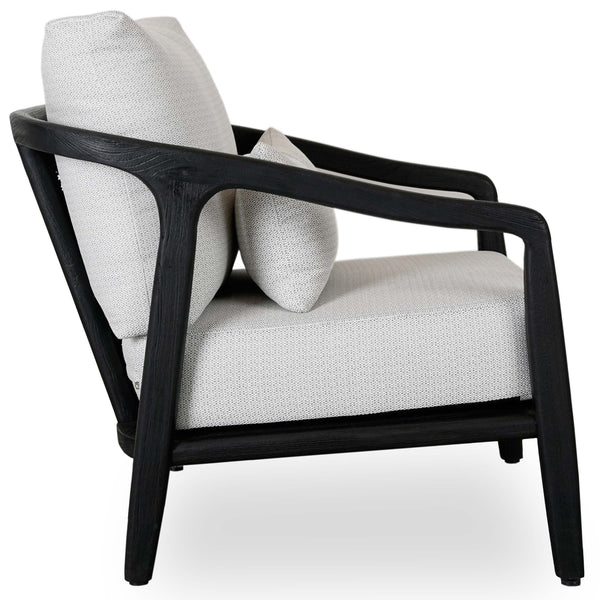 Home Fashion Aria Outdoor Chair Black