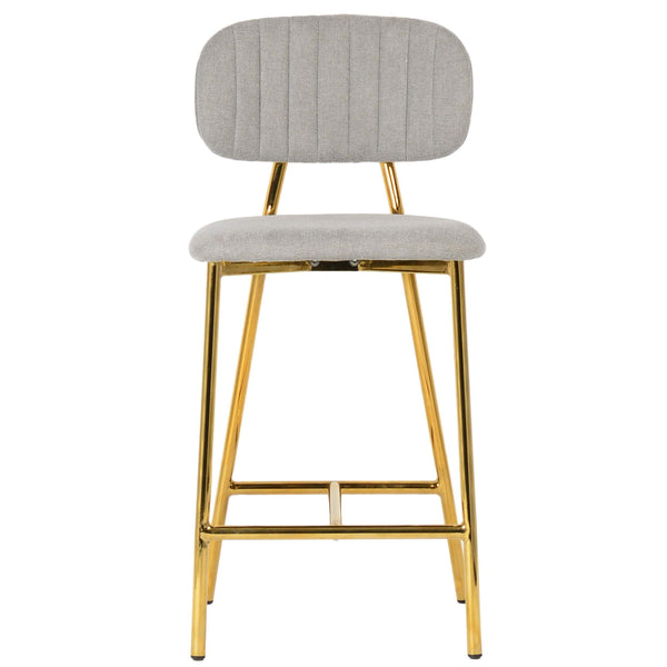 Home Fashion Ariana Counter Stool Set Of 2 Grey