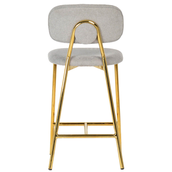 Home Fashion Ariana Counter Stool Set Of 2 Grey