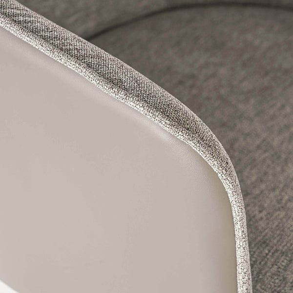 Home Fashion Asher Counter Stool Flint Grey