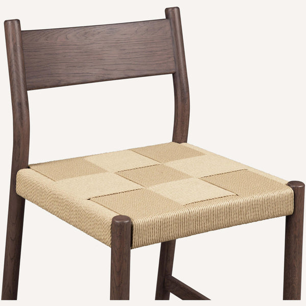 Home Fashion Asher Counter Stool Walnut