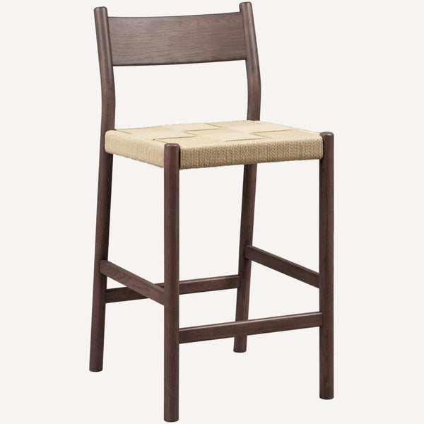 home fashion Asher Counter Stool Walnut