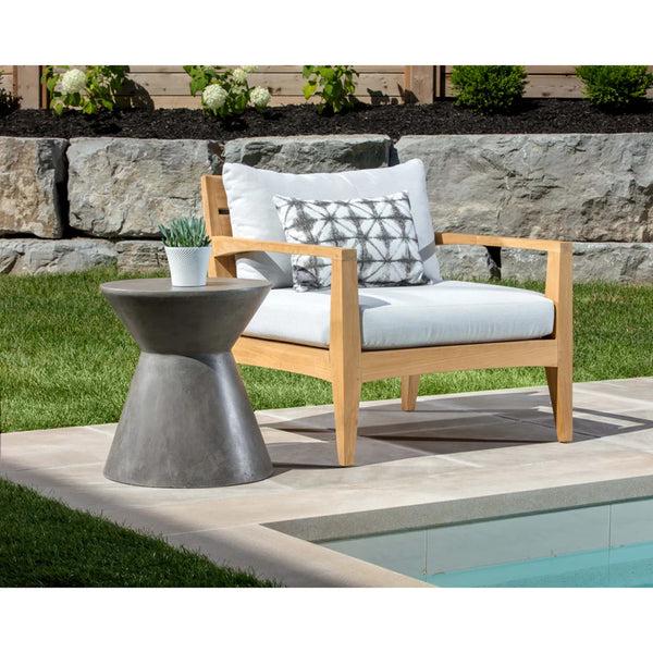 Home Fashion Astley End Table Grey
