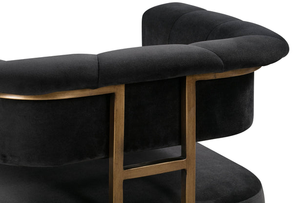 Home Fashion Astrid Bar & Counter Stool Dark Grey