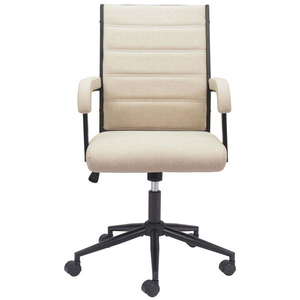 Home Fashion Auction Office Chair Beige