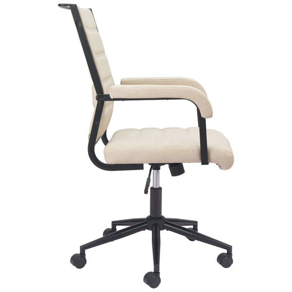 Home Fashion Auction Office Chair Beige