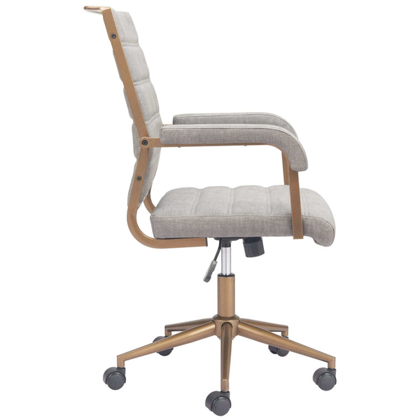 Home Fashion Auction Office Chair Gray
