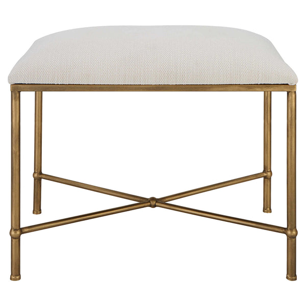 Home Fashion Avenham Small Bench Gold