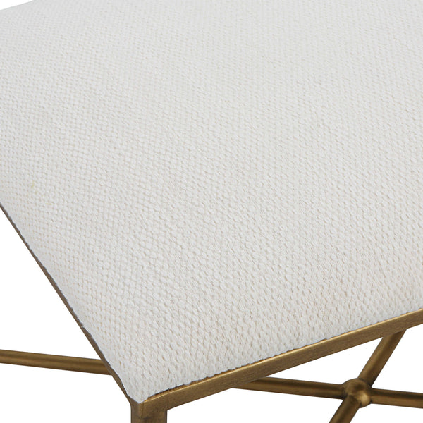 Home Fashion Avenham Small Bench Gold