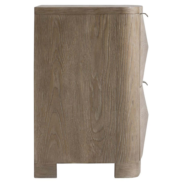 Home Fashion Aventura 2 Drawer Nightstand