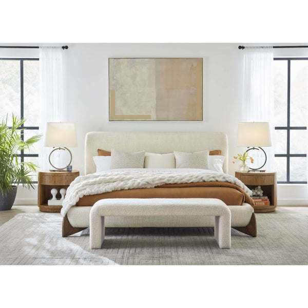 Home Fashion Avery Bench Ivory Cloud