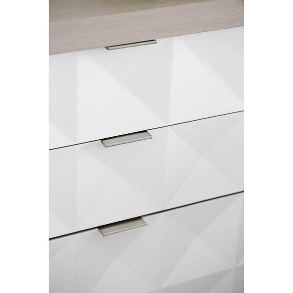 Home Fashion Axiom Shaped Nightstand