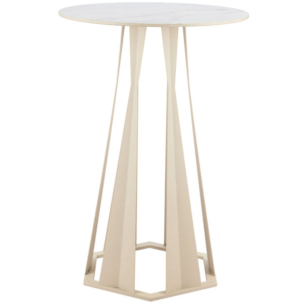Home Fashion Axis Bar Table White