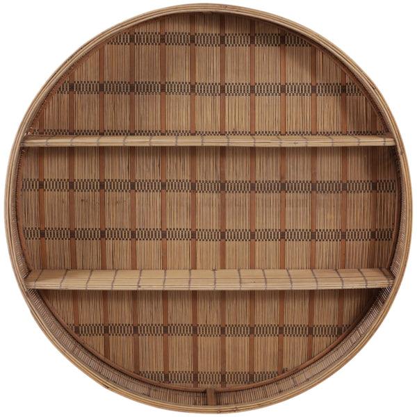 home fashion Bamboo Wall Shelf Natural