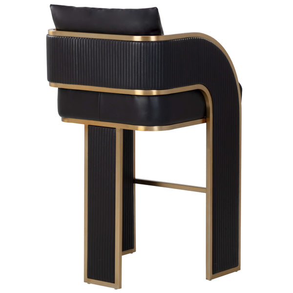 Home Fashion Baz Bar & Counter Stool Napa Black