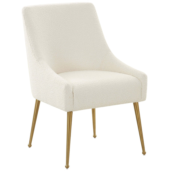 home fashion Beatrix Boucle Side Chair Cream