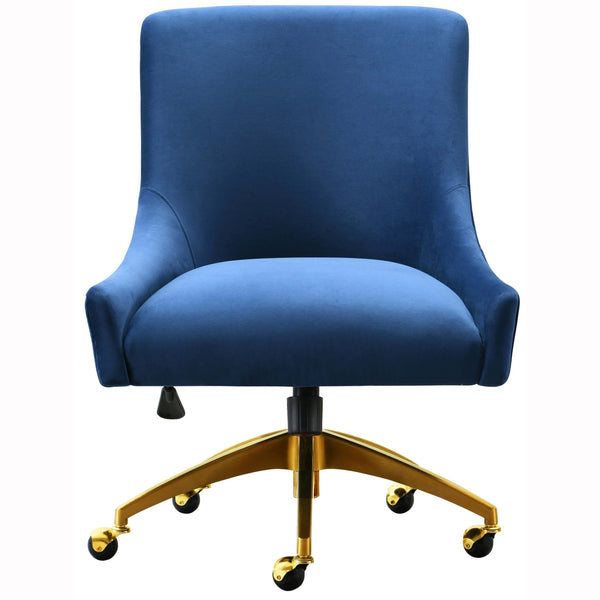 Home Fashion Beatrix Swivel Office Chair Navy