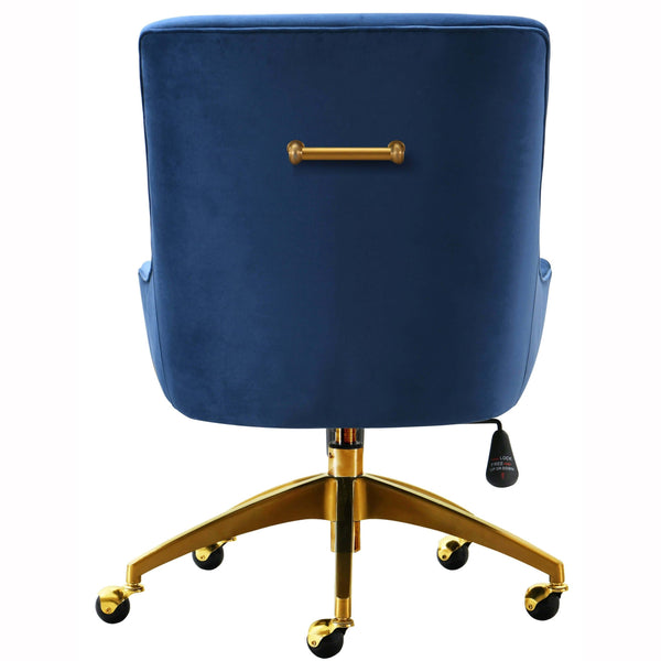 Home Fashion Beatrix Swivel Office Chair Navy