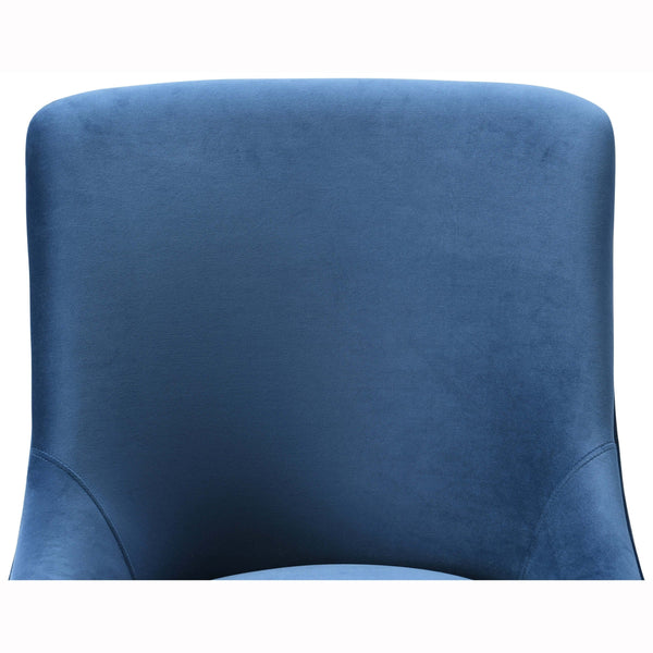 Home Fashion Beatrix Swivel Office Chair Navy