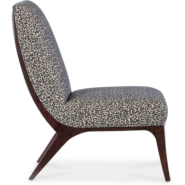 Home Fashion Bella Slipper Chair Merrimac Ebony