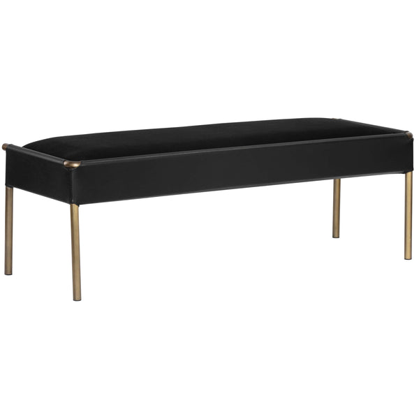 Home Fashion Bellevue Bench Bravo Black
