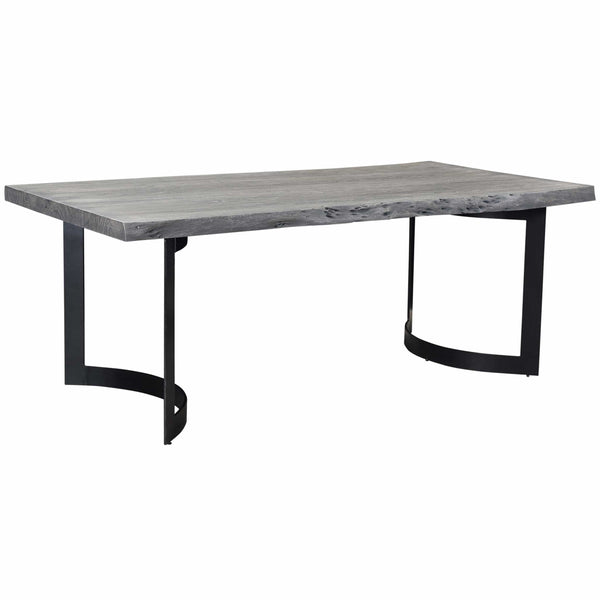 home fashion Bent Dining Table Light Grey