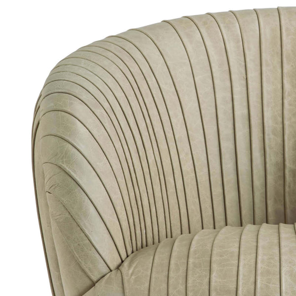Home Fashion Beretta Leather Chair Cappuccino