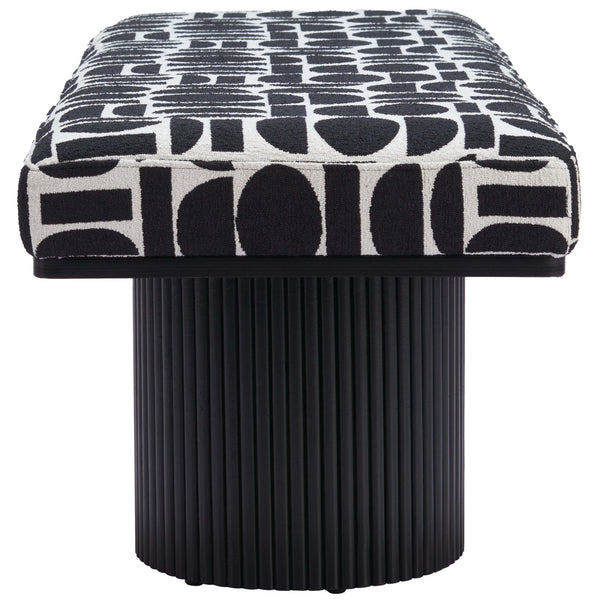Home Fashion Botoia Bench Black & White