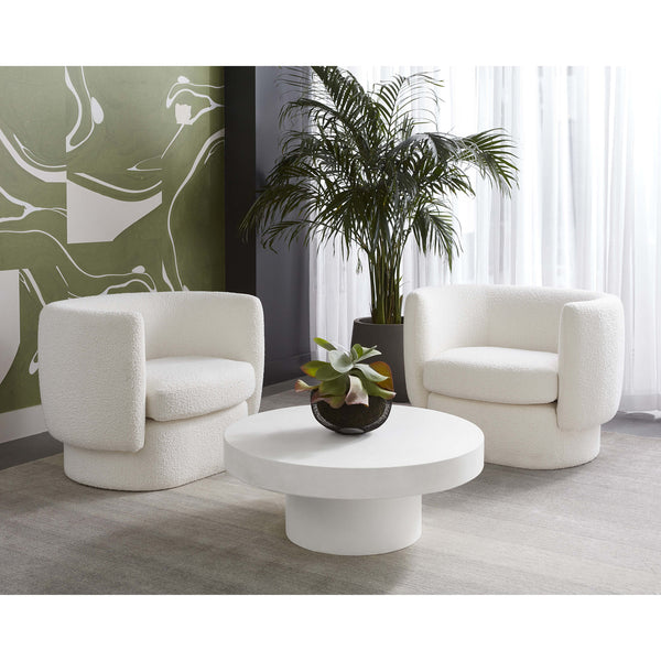 Home Fashion Brando Coffee Table White