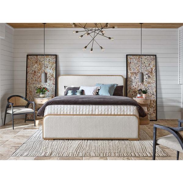 Home Fashion Breeze Nighstand White Oak