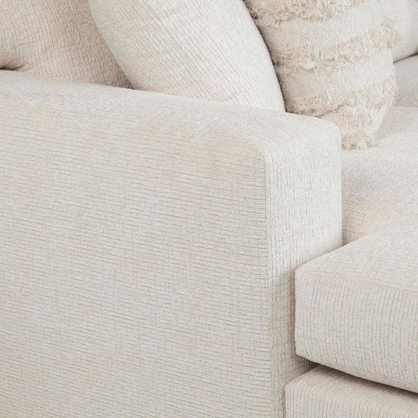 Home Fashion Brickell Sectional Cream