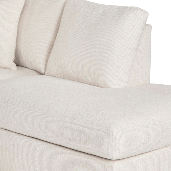 Home Fashion Brickell Sectional Cream