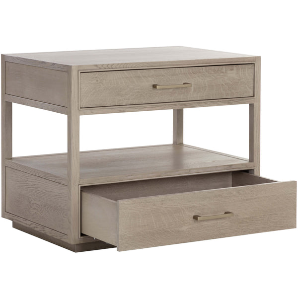 Home Fashion Bridgerton Nightstand Greige