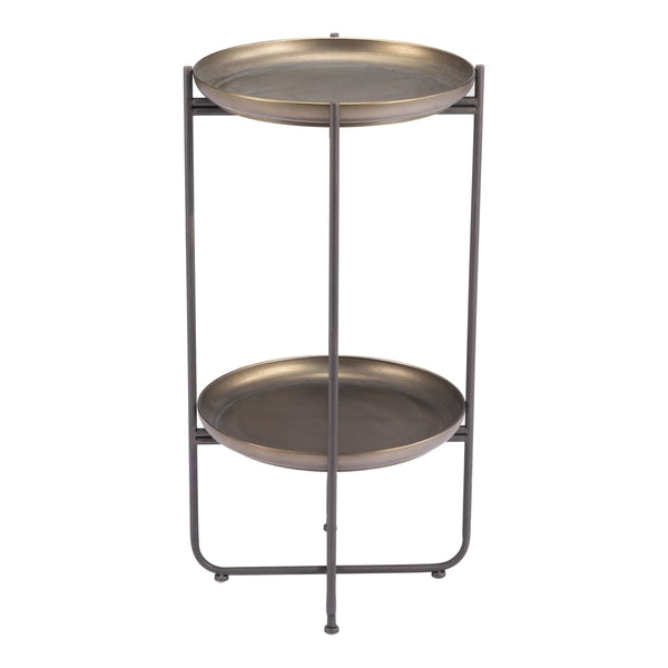 Home Fashion Bronson Accent Table Bronze
