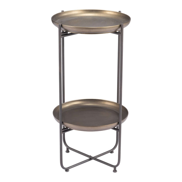 Home Fashion Bronson Accent Table Bronze