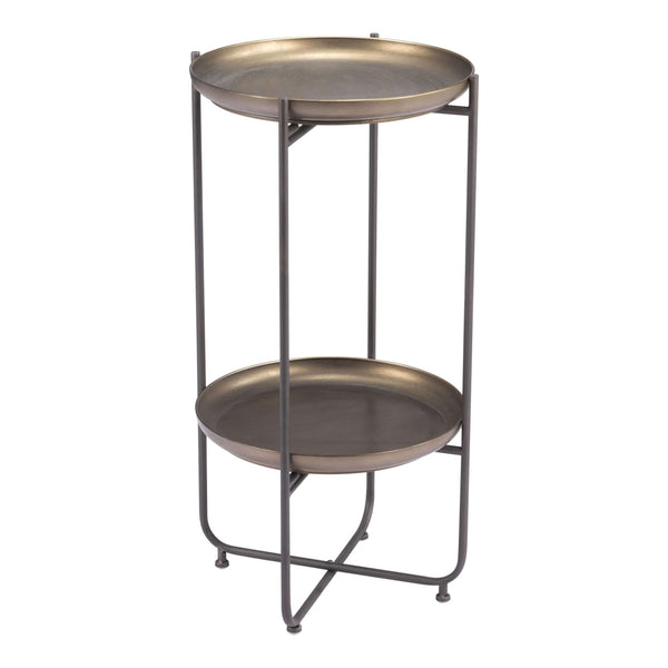home fashion Bronson Accent Table Bronze