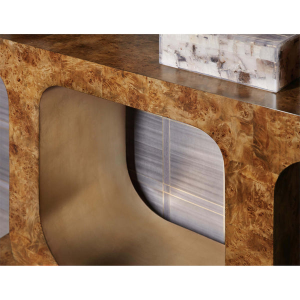 Home Fashion Burlesque Console Table Medium Wood