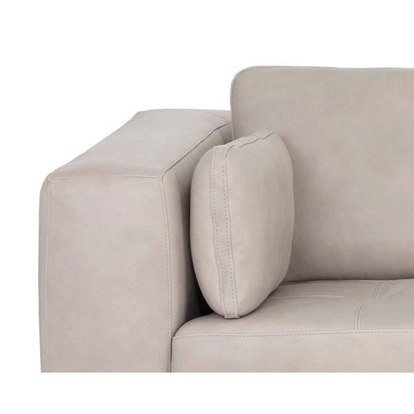 Home Fashion Burr Leather Sofa Bali Bone