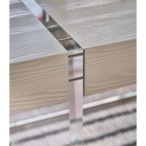 Home Fashion Cabo Writing Desk White Sand